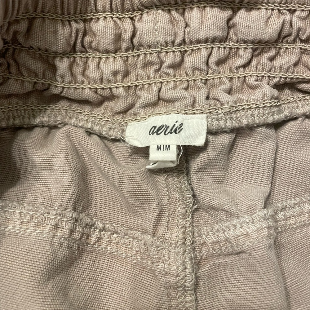 Aerie Tan Canvas Pants